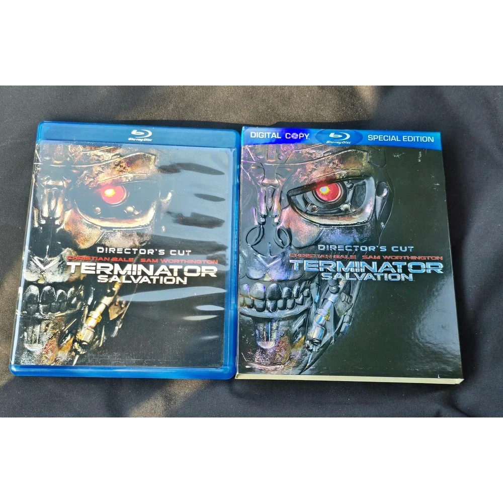 Terminator Salvation Blu-ray Director's Cut Special Edition Christian Bale McG